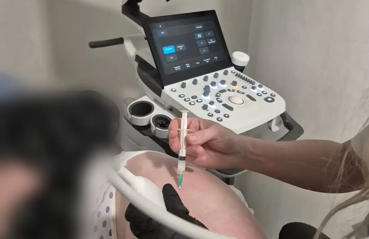 Infiltrație ghidată ecografic – Clinica Kinetoterapia Piatra-Neamț